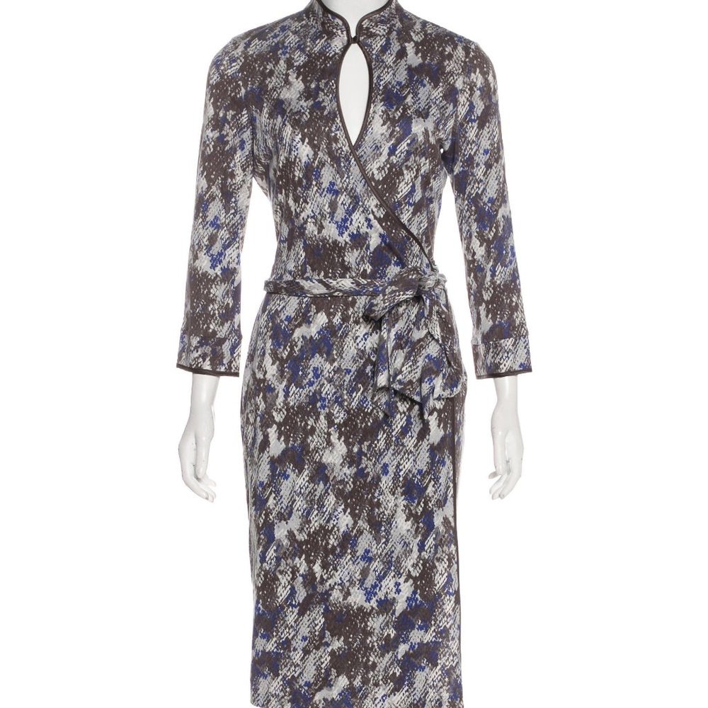 Diane von Furstenberg Madame Wrap Dress 6